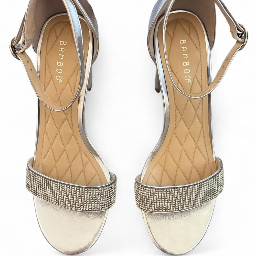 Bamboo-basics Women's Silver and Gold Sandals